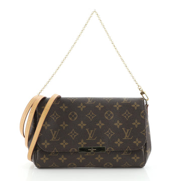Louis Vuitton Favorite Handbag Monogram Canvas MM