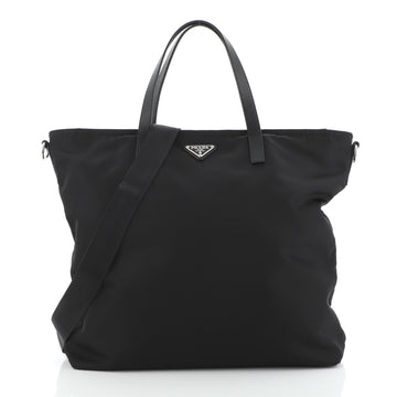 Prada Convertible Satchel Tessuto Medium