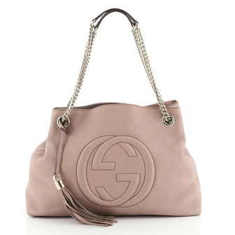 Gucci Soho Chain Strap Shoulder Bag Leather Medium
