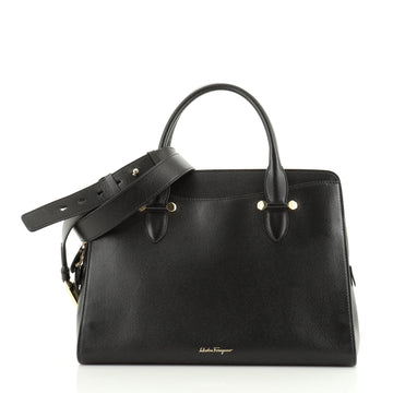 Salvatore Ferragamo Today Satchel Leather Large