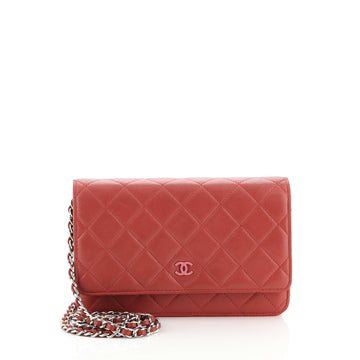 Chanel Wallet on Chain Quilted Lambskin