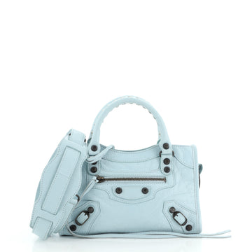 Balenciaga City Classic Studs Bag Leather Mini