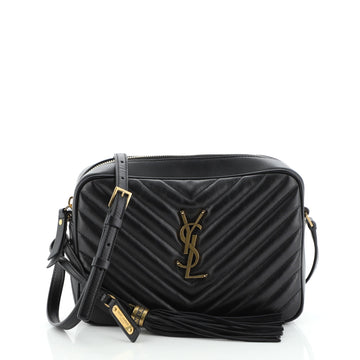 Saint Laurent Lou Camera Bag Matelasse Chevron Leather Small