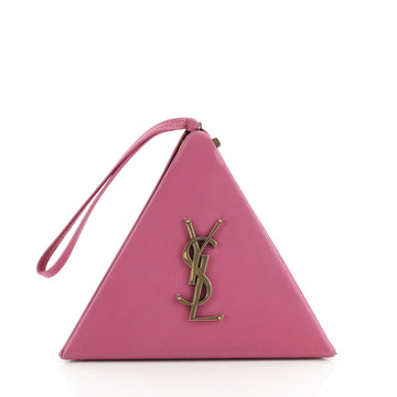 Saint Laurent Pyramid Box Bag Leather Small