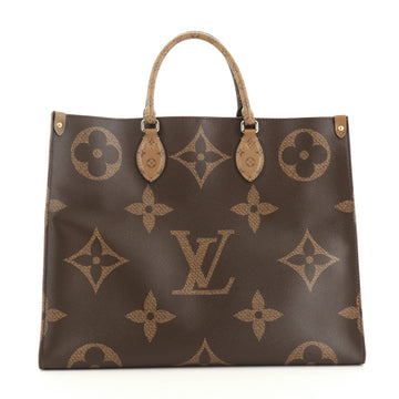 Louis Vuitton OnTheGo Tote Limited Edition Reverse Monogram Giant GM