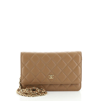 Chanel Wallet on Chain Quilted Lambskin