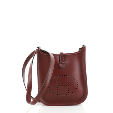 Hermes Long Strap Evelyne Bag Box Calf TPM