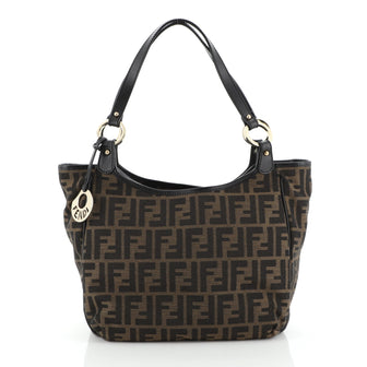 Fendi Chef Tote Zucca Canvas Small