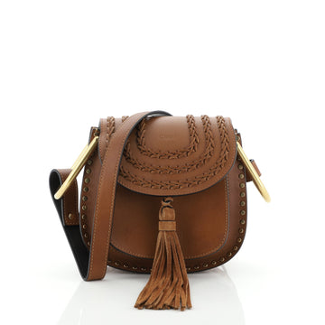 Chloe Hudson Handbag Whipstitch Leather Mini