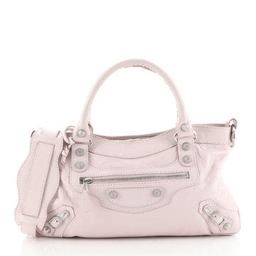 Balenciaga First Giant Studs Bag Leather