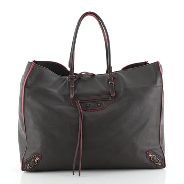 Balenciaga Papier A4 Classic Studs Bag Leather Medium