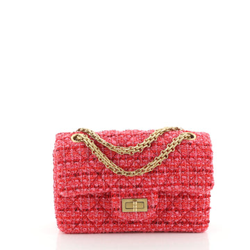 Chanel Reissue 2.55 Flap Bag Quilted Tweed Mini