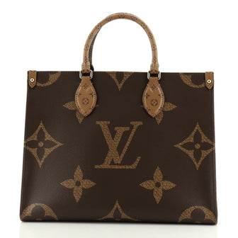 Louis Vuitton OnTheGo Tote Limited Edition Reverse Monogram Giant MM
