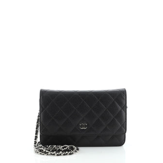 Chanel Wallet on Chain Quilted Caviar
