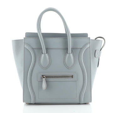 Celine Luggage Bag Smooth Leather Micro