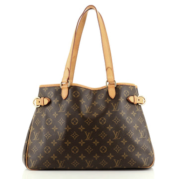 Louis Vuitton Batignolles Handbag Monogram Canvas Horizontal