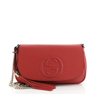 Gucci Soho Chain Crossbody Bag Leather Medium
