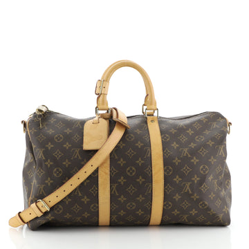 Louis Vuitton Keepall Bandouliere Bag Monogram Canvas 45
