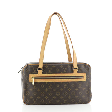Louis Vuitton Cite Handbag Monogram Canvas GM