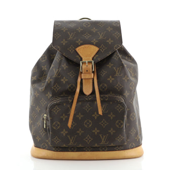 Louis Vuitton Montsouris Backpack Monogram Canvas GM