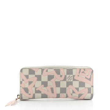 Louis Vuitton Clemence Wallet Limited Edition Damier Tahitienne