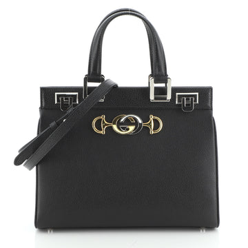 Gucci Zumi Top Handle Bag Leather Small