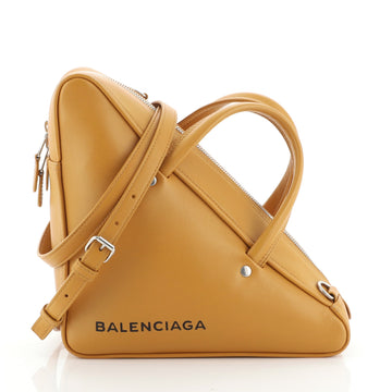 Balenciaga Triangle Duffle Bag Leather Small