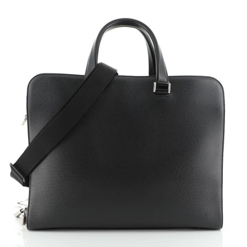 Louis Vuitton Nevski Briefcase Taiga Leather