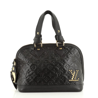 Louis Vuitton Double Jeu Neo Alma Bag Monogram Embossed Leather