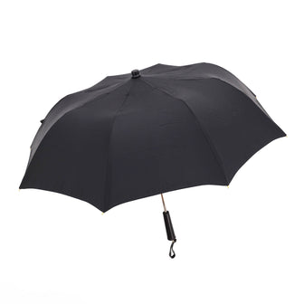 Chanel Vintage Umbrella with Case Nylon and Patent Leather Compact