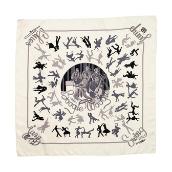 Hermes Boogie Woogie Scarf Printed Silk 90