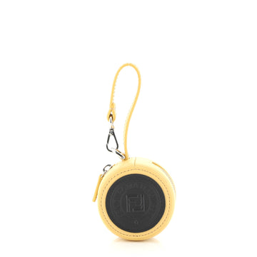 Fendi Double F Help Bag Charm Leather