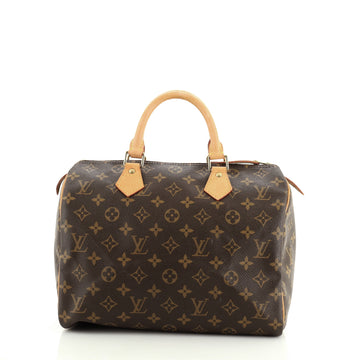 Louis Vuitton Speedy Handbag Monogram Canvas 30