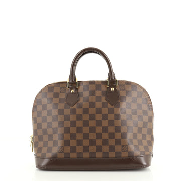 Louis Vuitton Vintage Alma Handbag Damier PM