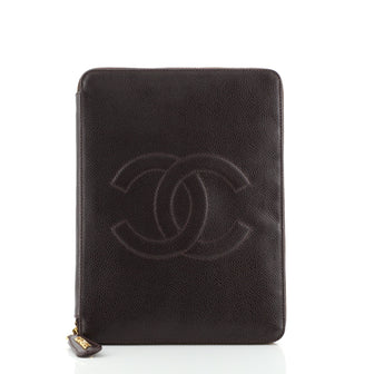 Chanel Timeless Zip Around Notebook Case Caviar