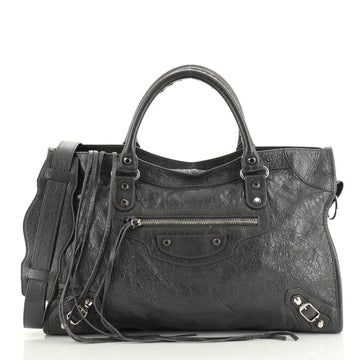 Balenciaga City Classic Studs Bag Leather Medium