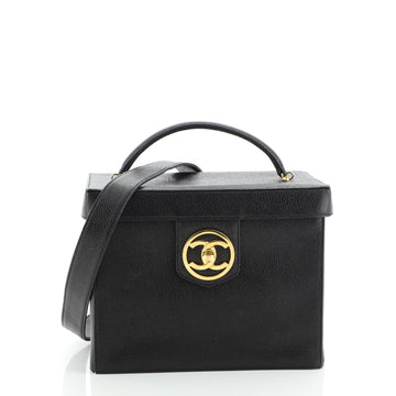 Chanel Vintage Vanity Case Caviar Small