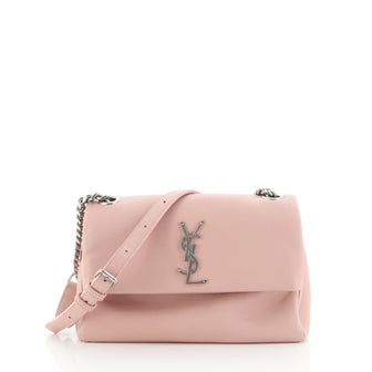 Saint Laurent West Hollywood Shoulder Bag Leather Small