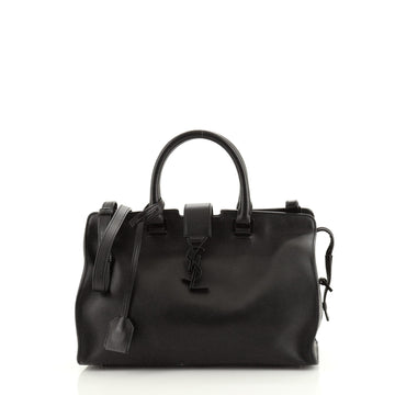 Saint Laurent Monogram Cabas Leather Small