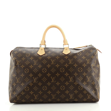 Louis Vuitton Speedy Handbag Monogram Canvas 40