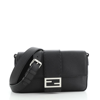 Fendi Convertible Baguette NM Waist Bag Selleria Leather