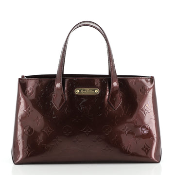 Louis Vuitton Wilshire Handbag Monogram Vernis PM