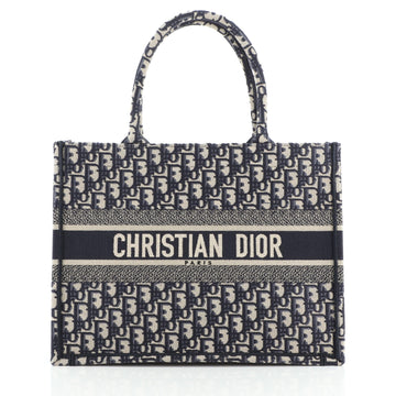 Christian Dior Book Tote Oblique Canvas Small