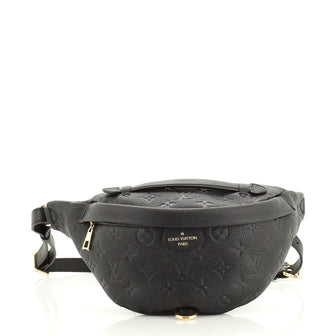 Louis Vuitton Bum Bag Monogram Empreinte Leather Black 5634269