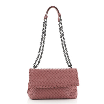 Bottega Veneta Olimpia Crossbody Bag Intrecciato Nappa Baby