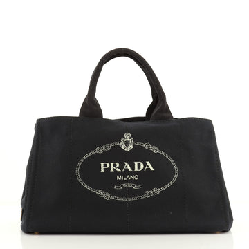 Prada Canapa Tote Canvas Large