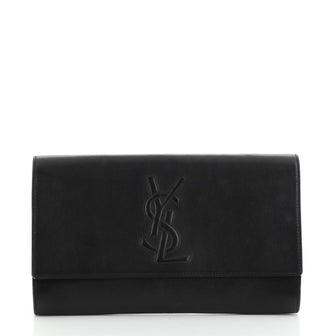 Saint Laurent Belle de Jour Clutch Leather Large