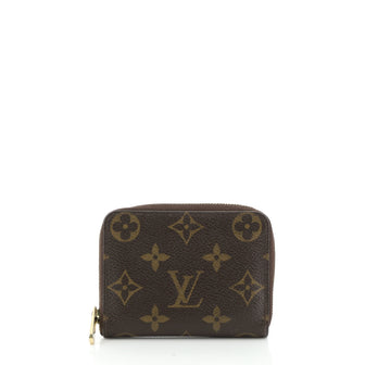 Louis Vuitton Zippy Coin Purse Monogram Canvas