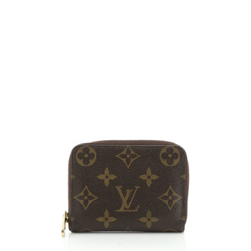 Louis Vuitton Zippy Coin Purse Monogram Canvas