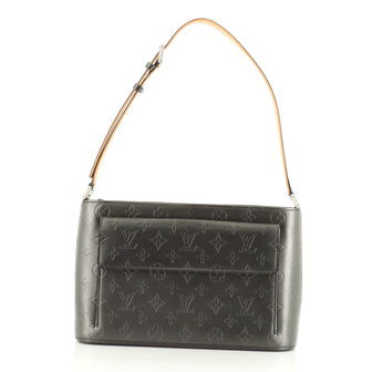 Louis Vuitton Mat Allston Handbag Monogram Vernis